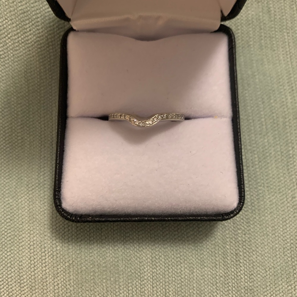 Gold and diamond band